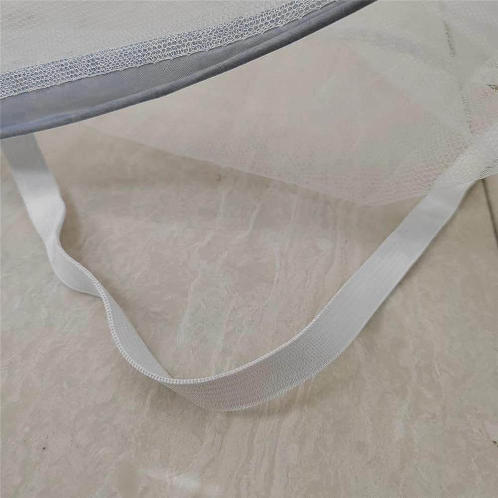 PARFINER Mosquito Net for Patio Bed Tent King Size Portable Mosquito Netting (79 * 72 Inch Grey)