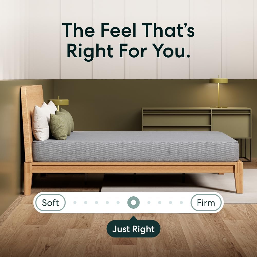 Siena 8” Twin Mattress - Memory Foam - Medium Firm - 180 Night Trial - Premium Pressure-Relieving Layers - 10 Year Warranty - Mattress in a Box - CertiPUR-US Certified