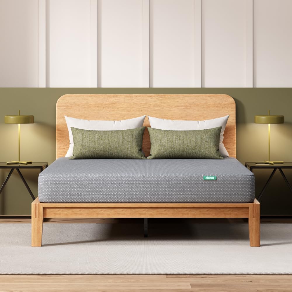 Siena 8” Twin Mattress - Memory Foam - Medium Firm - 180 Night Trial - Premium Pressure-Relieving Layers - 10 Year Warranty - Mattress in a Box - CertiPUR-US Certified