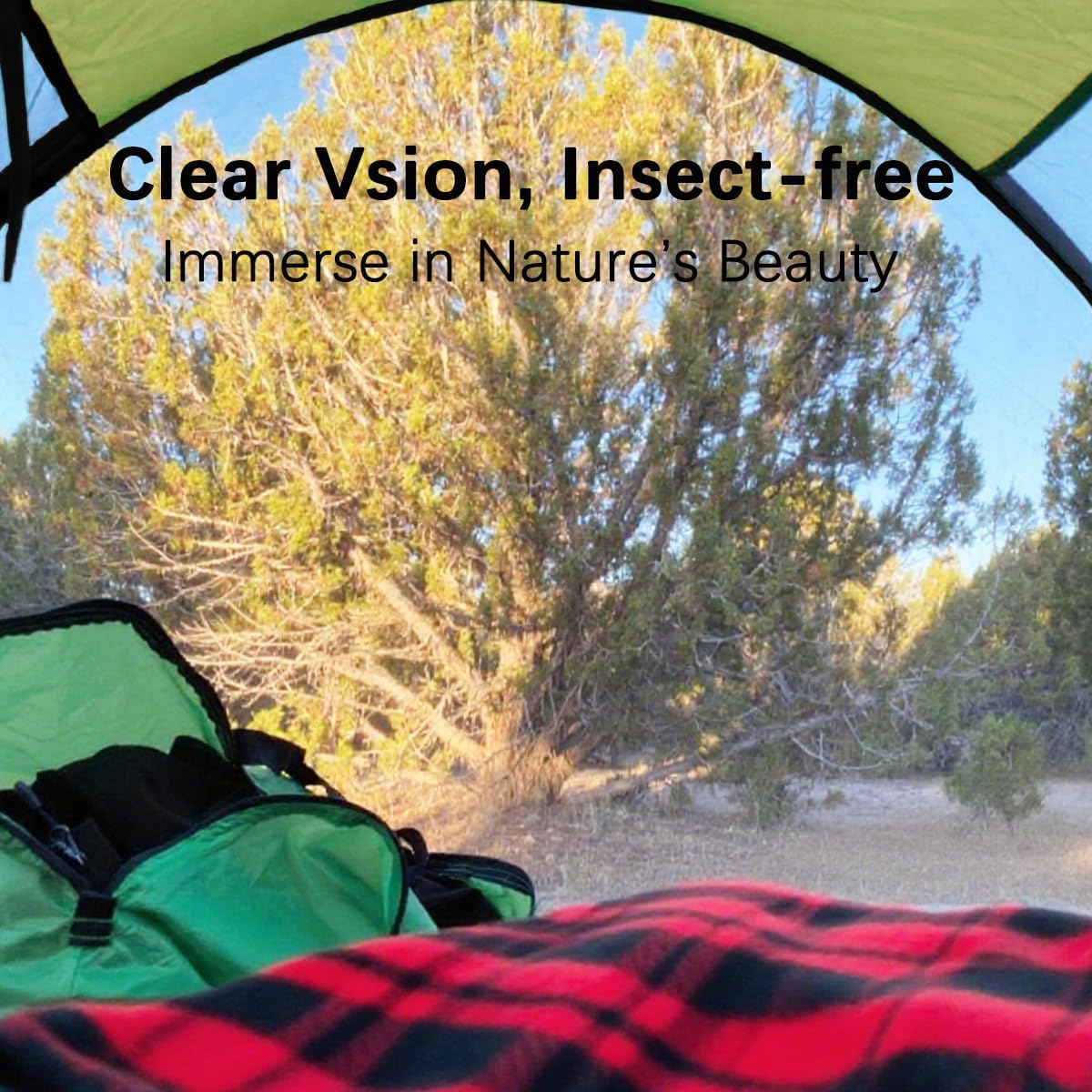 Akiky Pop Up Mosquito Tent for Camping,1 Person Camping Tent with Bug Screen Tent,Mosquito Net Foldable Portable for Adults Kids