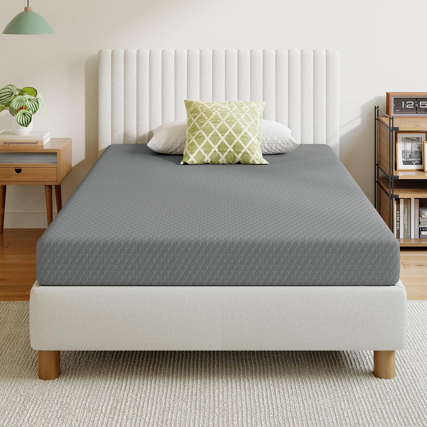 Novilla 14 inch King Size Mattress, Cooling Memory Foam Mattress King with Enhanced Airflow, Pressure Relief & Durable Support, CertiPUR-US Certified Mattresses in a Box with Breathable Fabric