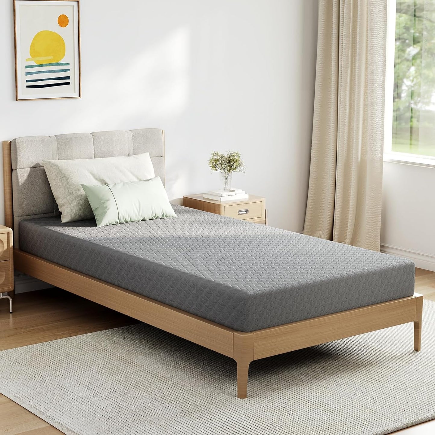 Novilla Full Mattress, 12 Inch Full Memory Foam Mattress for Pressure Relief & Comfort Sleep, Removable Washable Cover,CertiPUR-US Certified, Plush