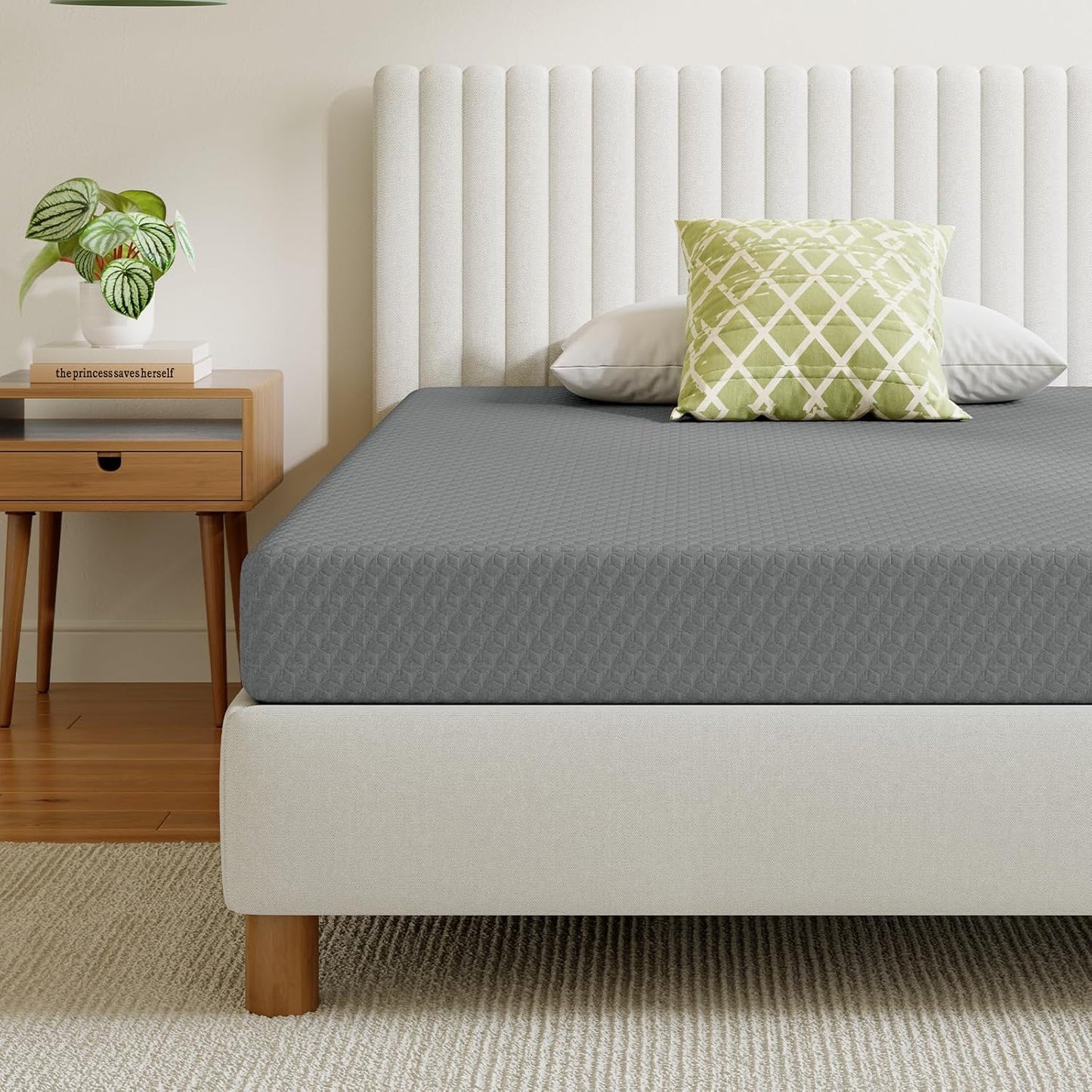 Novilla 14 inch King Size Mattress, Cooling Memory Foam Mattress King with Enhanced Airflow, Pressure Relief & Durable Support, CertiPUR-US Certified Mattresses in a Box with Breathable Fabric