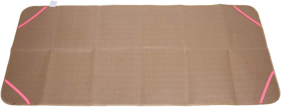 Summer Sleeping Mat, 195x80cm/76 8x31 5in Foldable Summer Bed Mat Cool Sleeping Mattress Cooling Bed, Mattress Topper Pad Rattan for Home School Dormitory