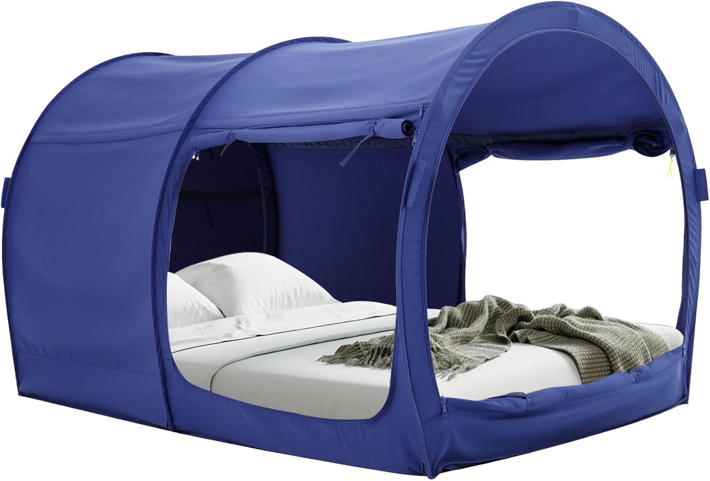 Bed Tent Dream Tents Bed Canopy Shelter Cabin Indoor Privacy Warm Breathable Pop Up Twin Size for Kids and Adult Patent Pending(Mattress Not Included)