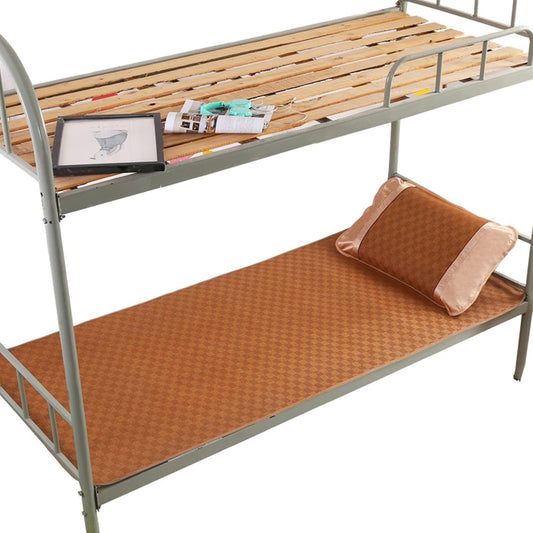 Summer Sleeping Mat Foldable Polyester Summer Mattress Rattan Cool Pad Cooling Sleeping Mat Cooling Bed Cusion for Home School Dormitory